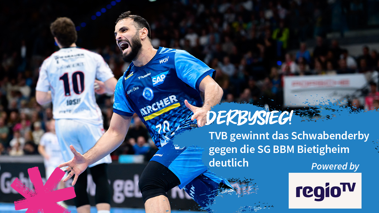 TVB gewinnt das Schwabenderby gegen Bietigheim! | Powered by RegioTV
