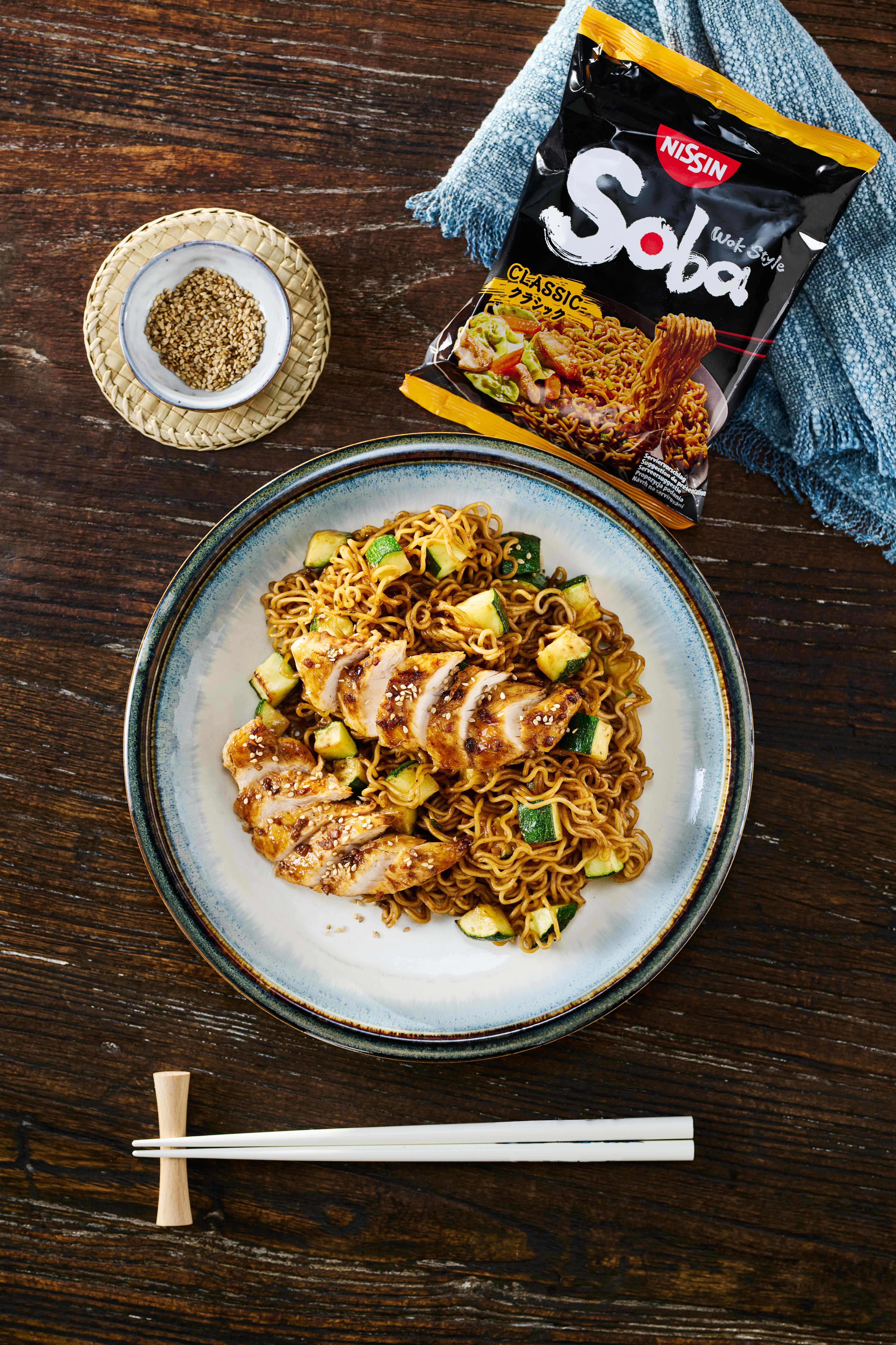 Soba Bag Classic med sesam-ingefær-kylling 
