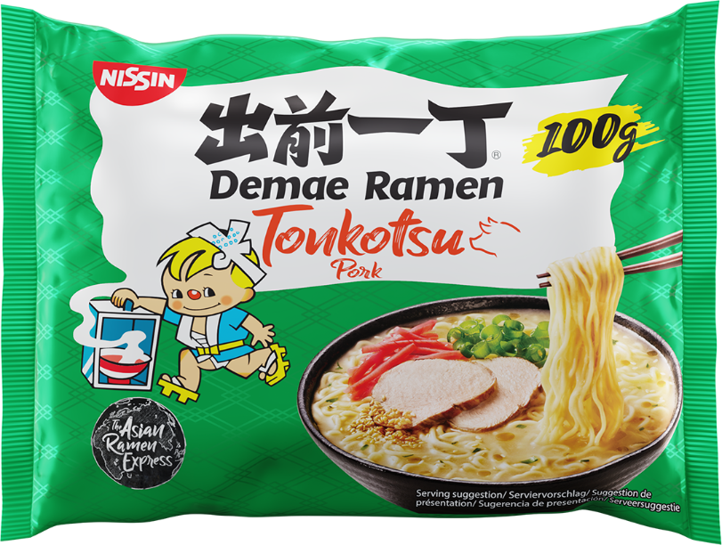 Demae Ramen zuppa di noodles istantanei giapponesi Bag Tonkotsu Flavour Asian Ramen Express delizioso