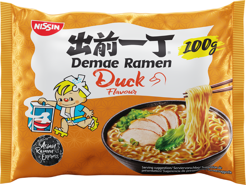 Demae Ramen japanische Instantnudeln Suppe in Bag in der Tüte Duck Flavour Ente Geschmack Asian Ramen Express lecker