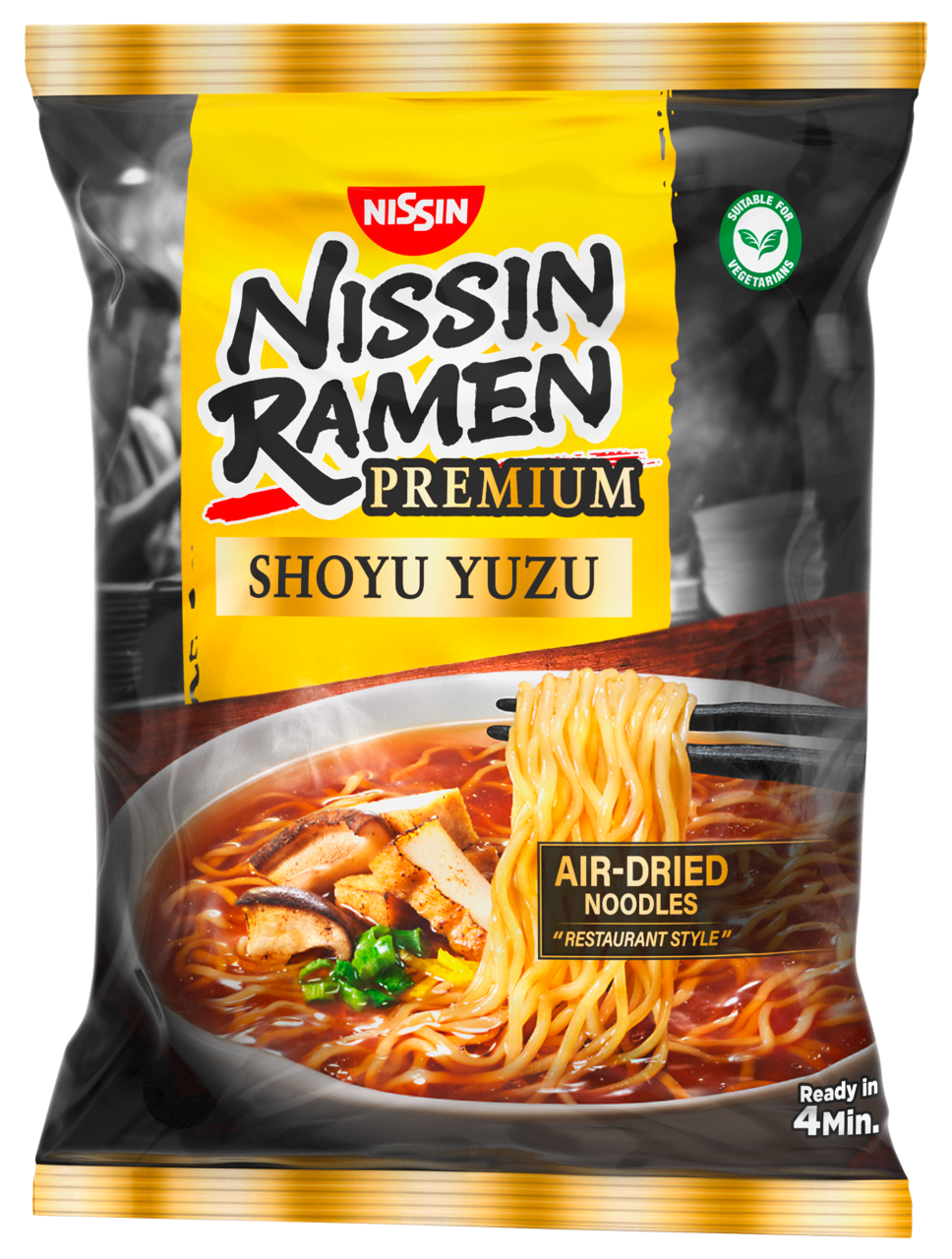 Nissin Ramen Premium SHOYU YUZU 