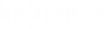 BPI France logo in white on black background