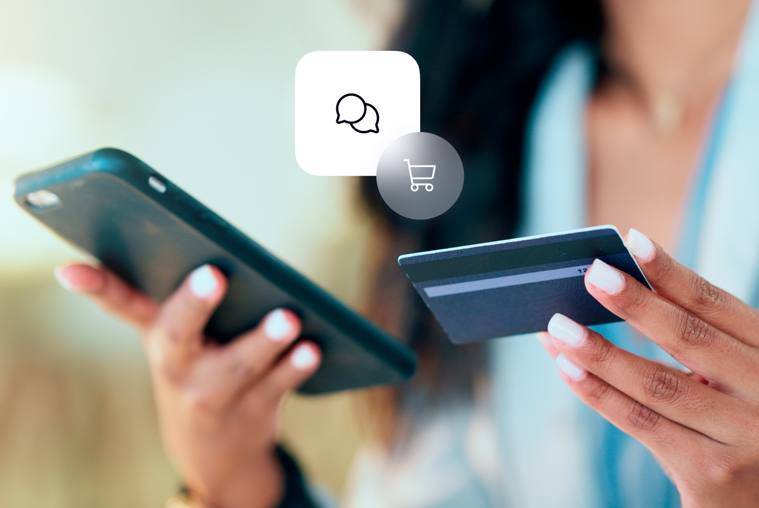 Online chat for ecommerce with AI agents