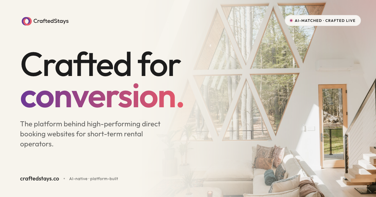 CraftedStays product screenshot