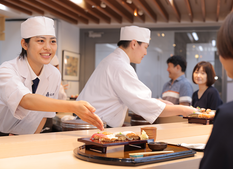 Student chefs at Culinary school