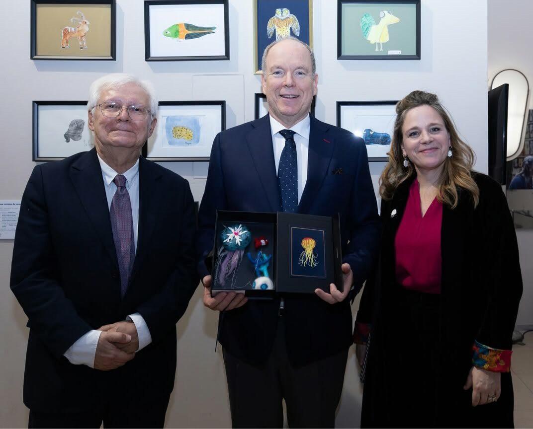 Inauguration de l’exposition par S.A.S. le Prince Albert II de Monaco