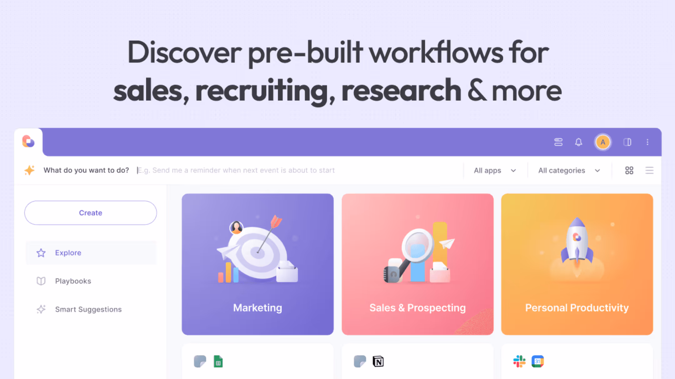 Bardeen's AI virtual assistants help to complete various tasks