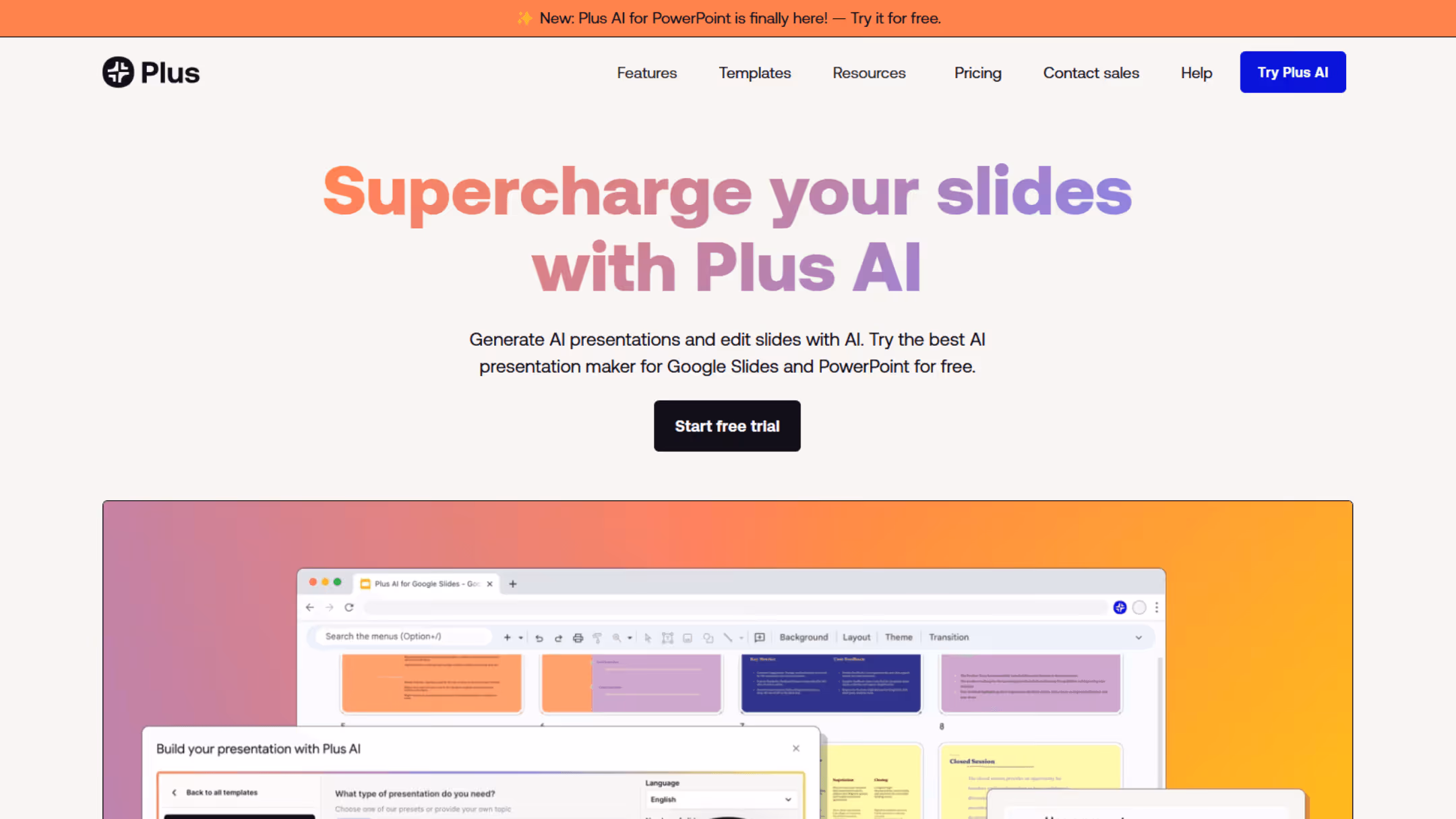 Plusddoc's AI assistants work to make your slides better