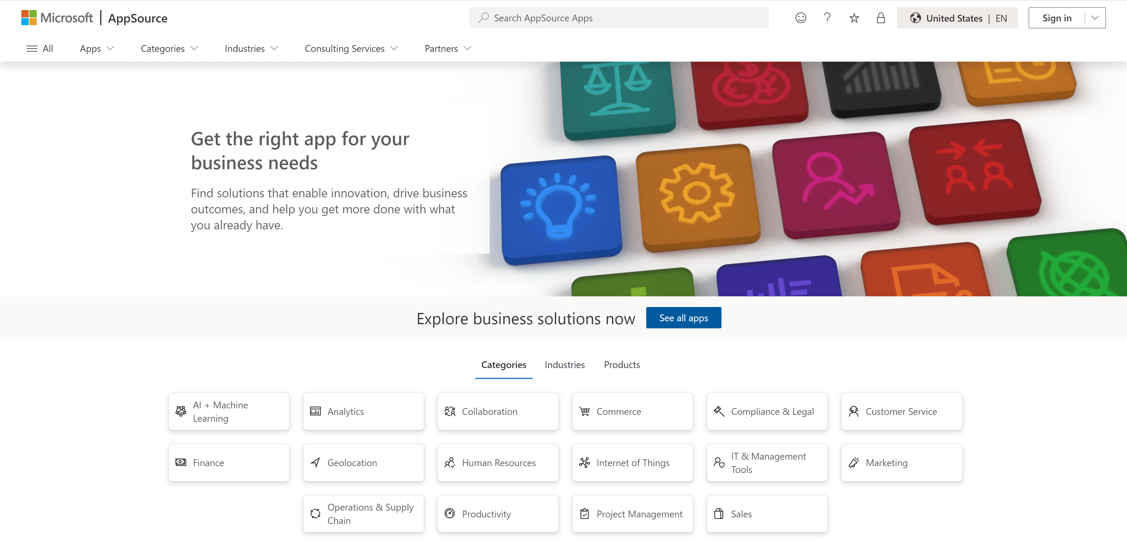 Microsoft Outlook App Store