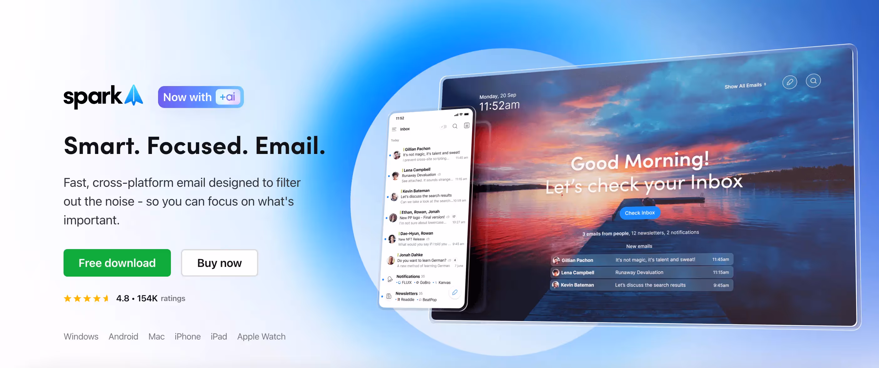 Spark Mail as Superhuman alternative. Offers annual plan, memorizing keyboard shortcuts, and more.