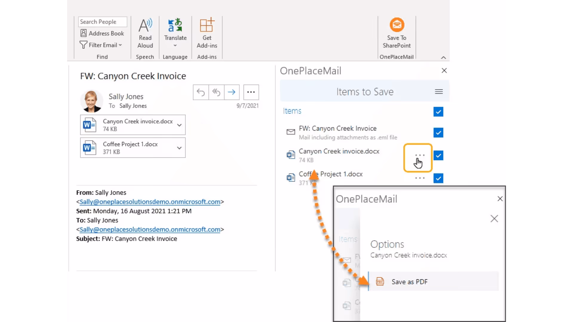 best outlook add ins for streamlining your email message into file sharing