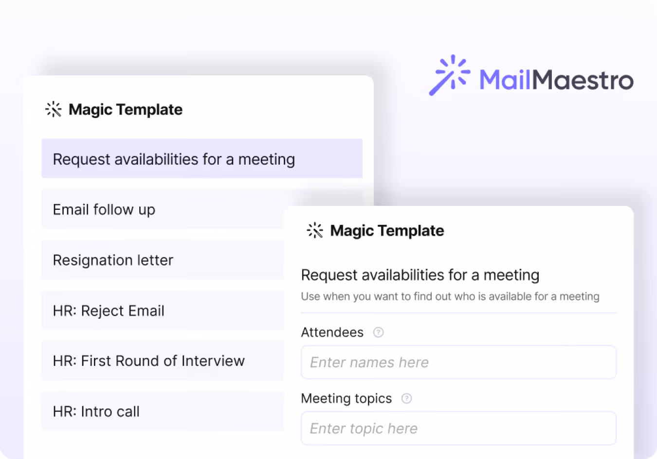 Save Time and Effort with MailMaestro's Magic Templates
