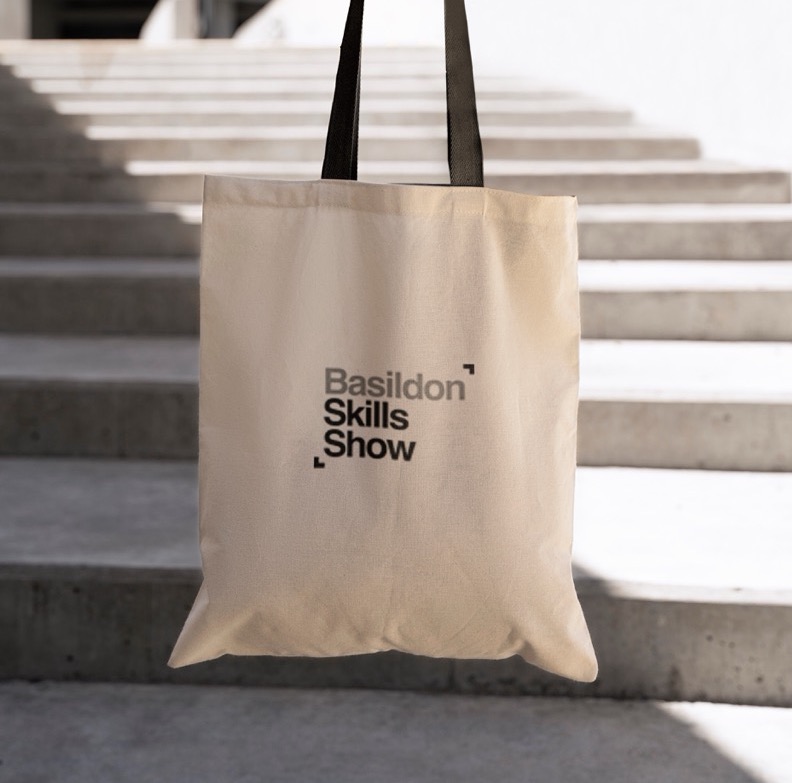 Basildon Skills Show careers fair branding by Cold