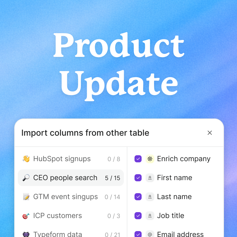 Build once, reuse everywhere