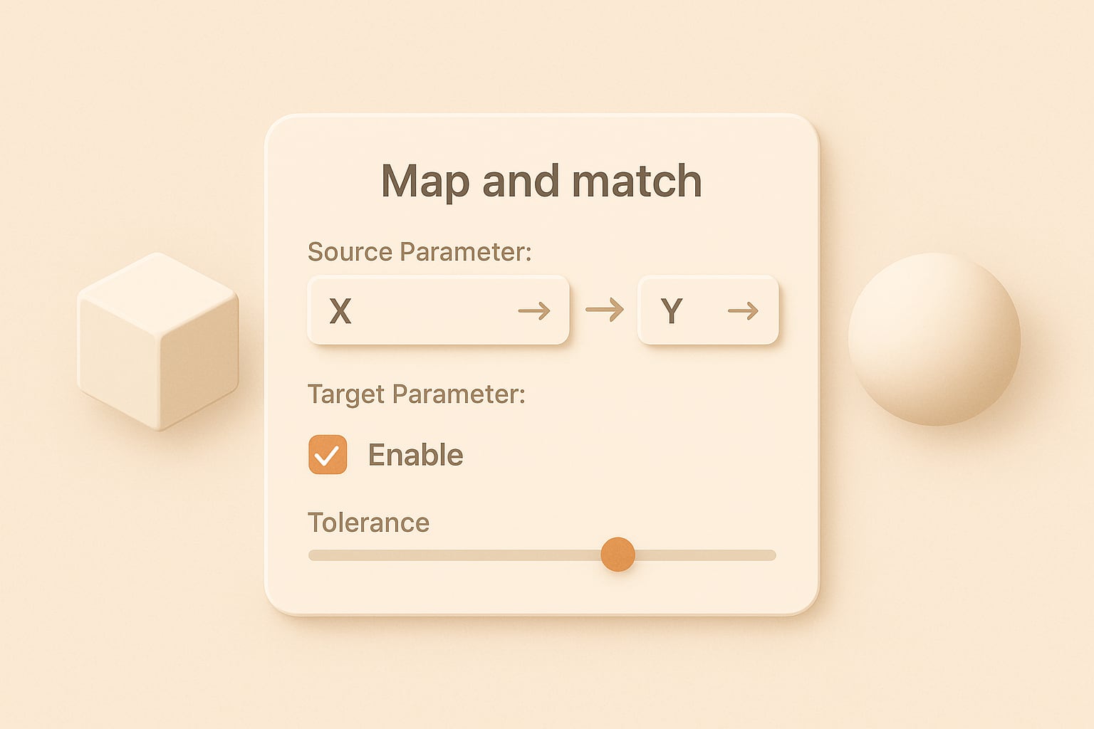 Map and match