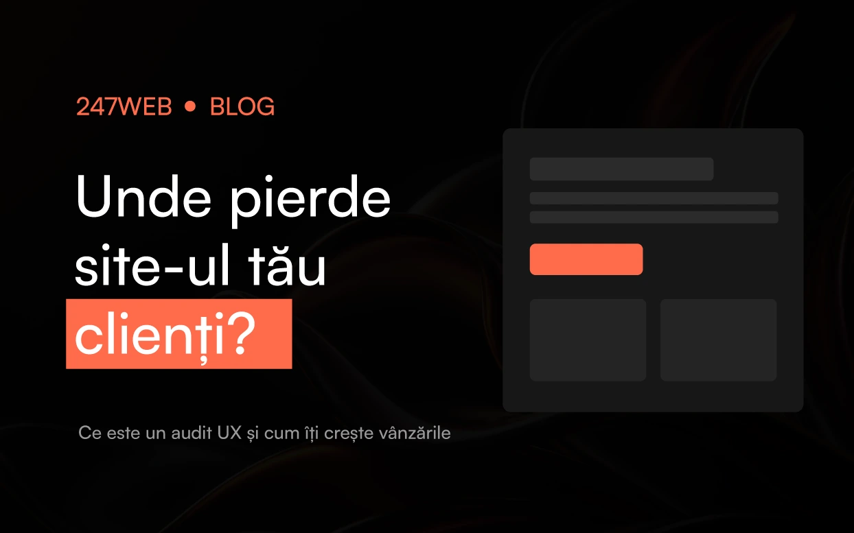 Ce este un audit UX și cum îți crește vânzările de pe site
