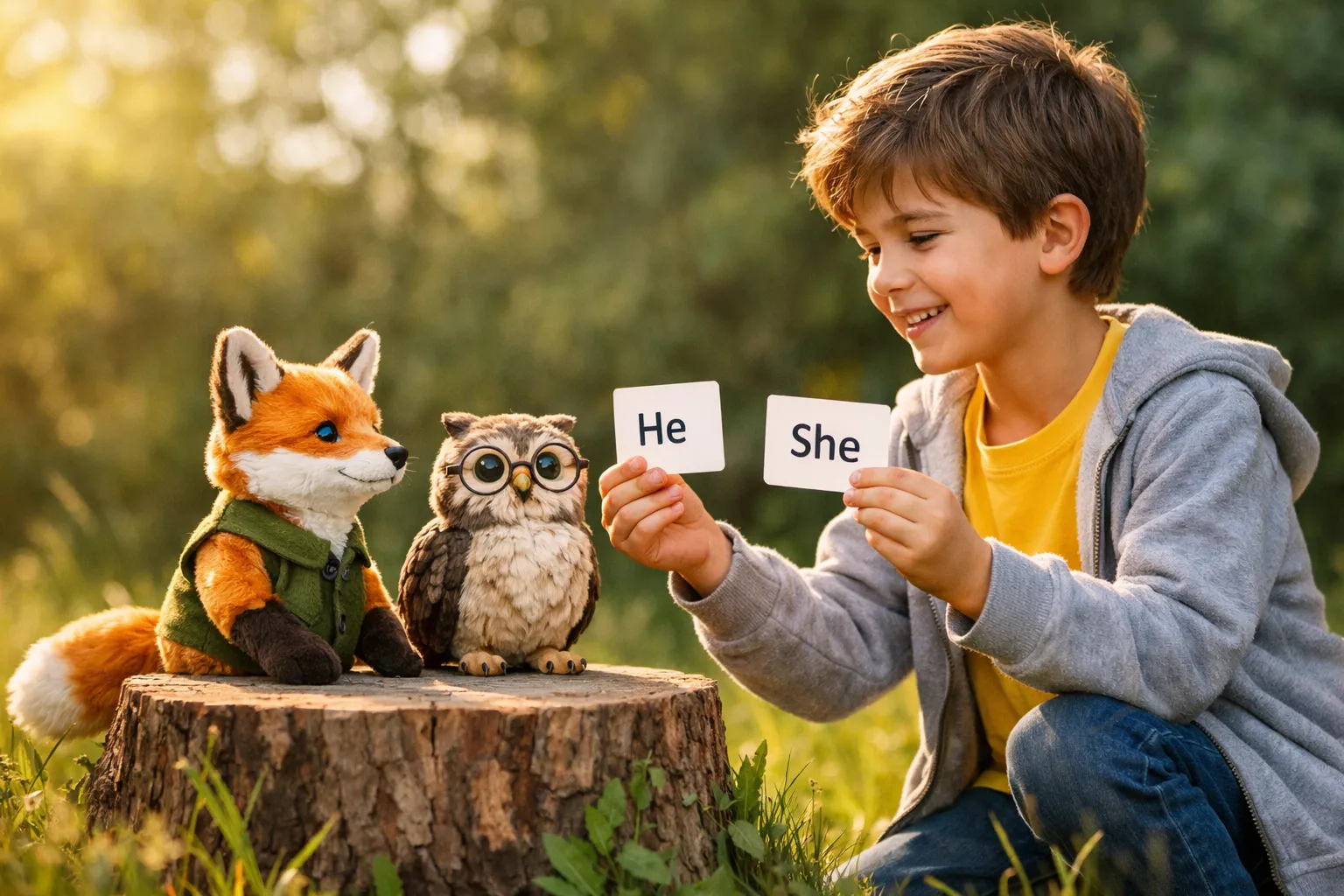 Unlock Pronoun Power with Talking Animal Tales