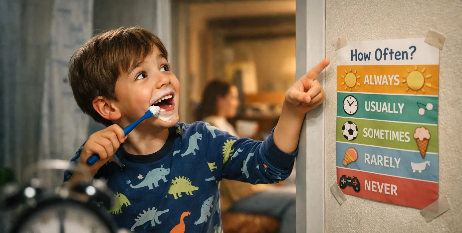 Easy Ways to Talk About Routines & Habits for Kids