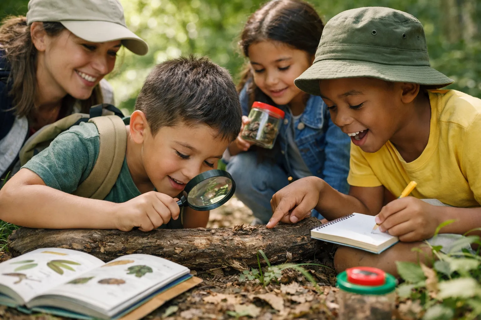 A child holds two different sized apples, illustrating the concept of comparing objects.