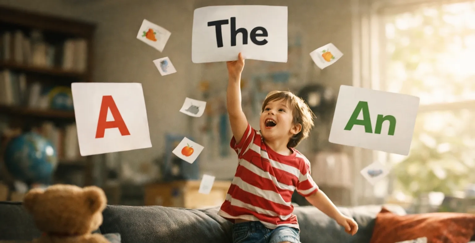 A, An, The: Your Child's Simple Guide to English Articles
