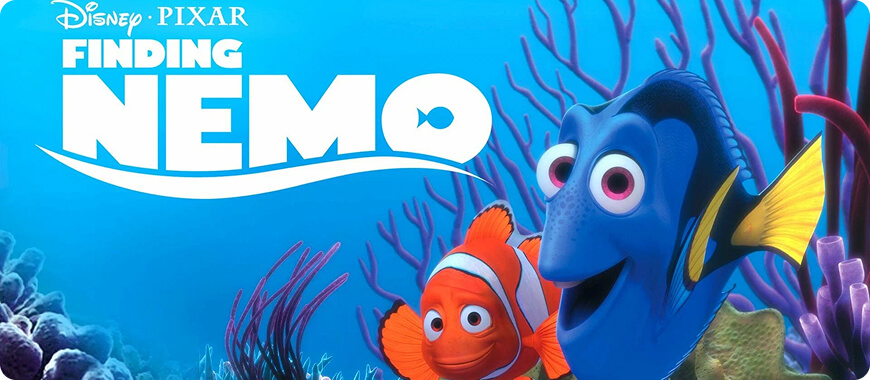 Finding Nemo— perfect animated film for students learning These classes phrase bank