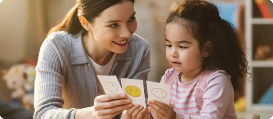 Kids playing vocabulary word matching games