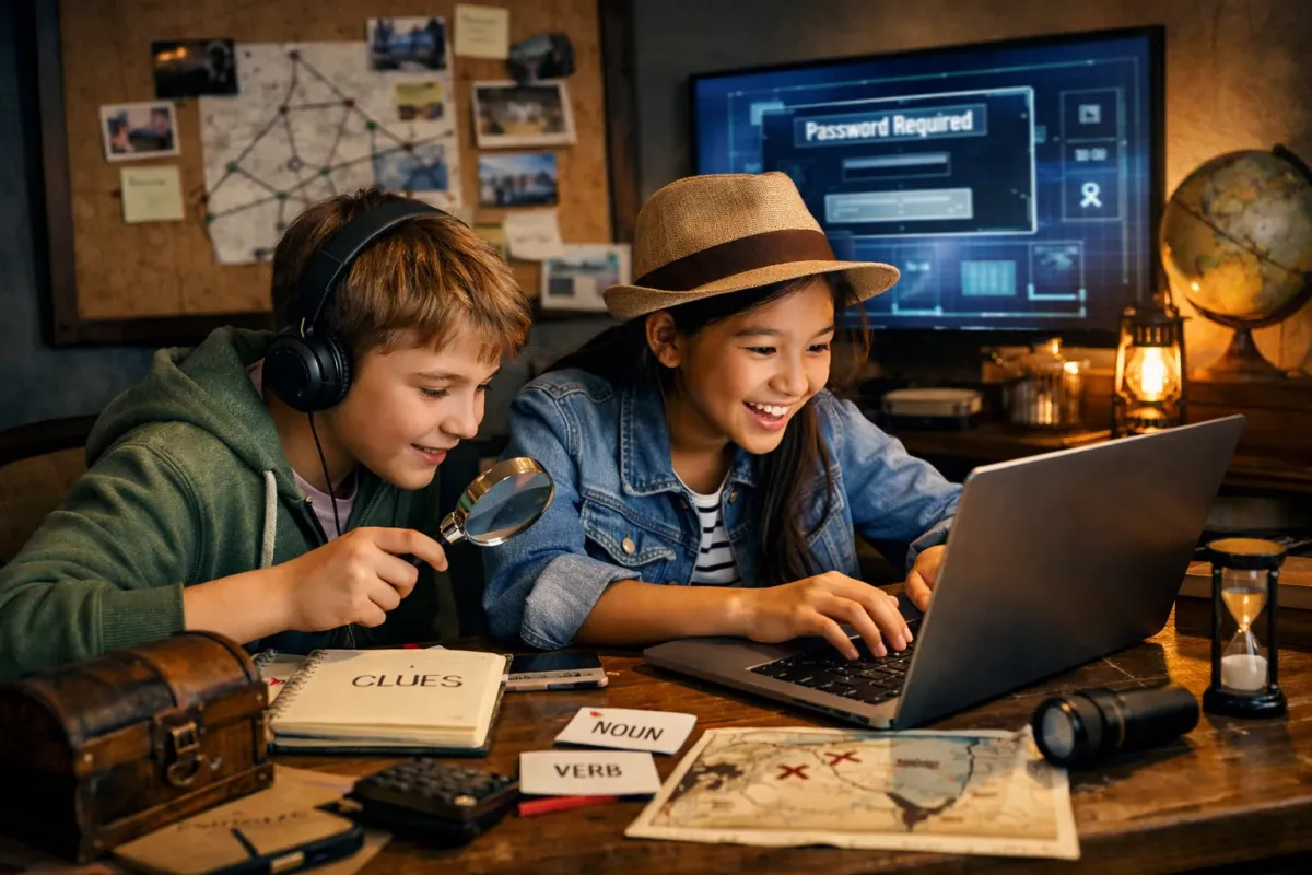 Solve Mysteries, Learn English: The Digital ESL Escape Room Guide