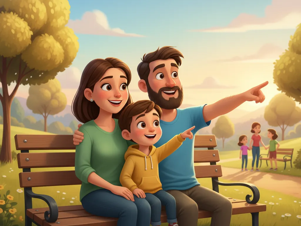 Ребенок и родитель играют в настольную игру на английском языке