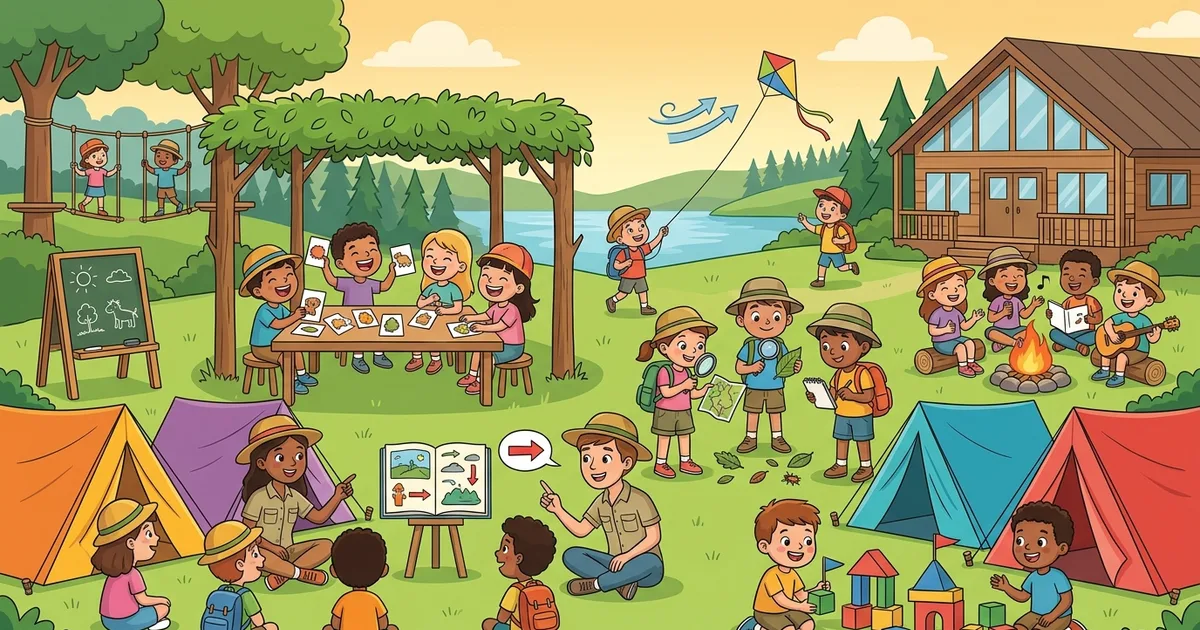 Campamento inglés verano niños: guía para