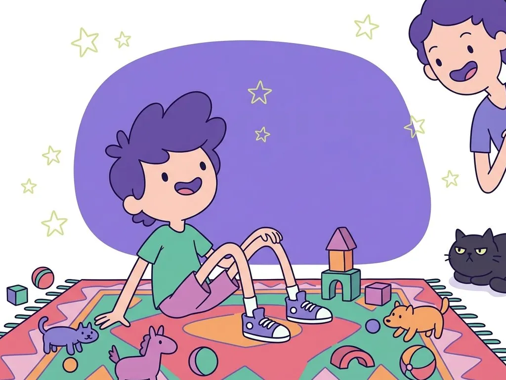 Niño de primaria haciendo tareas de inglés en su escritorio de forma relajada