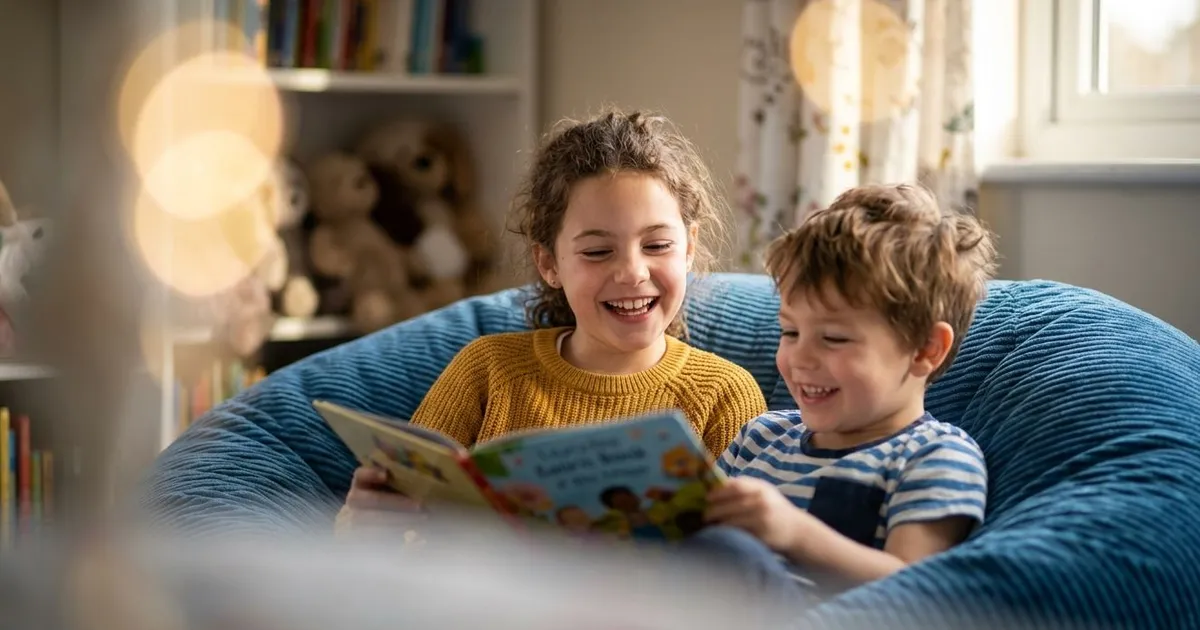 Children solving a digital escape room puzzle on a tablet
