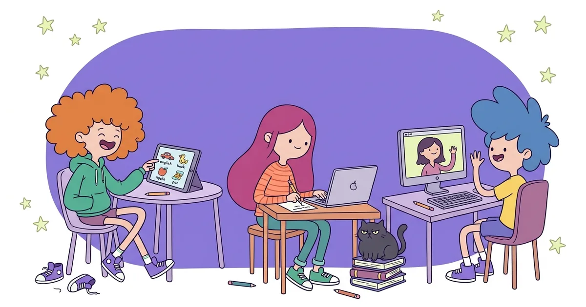 Afterschool English Classes Online for Kids