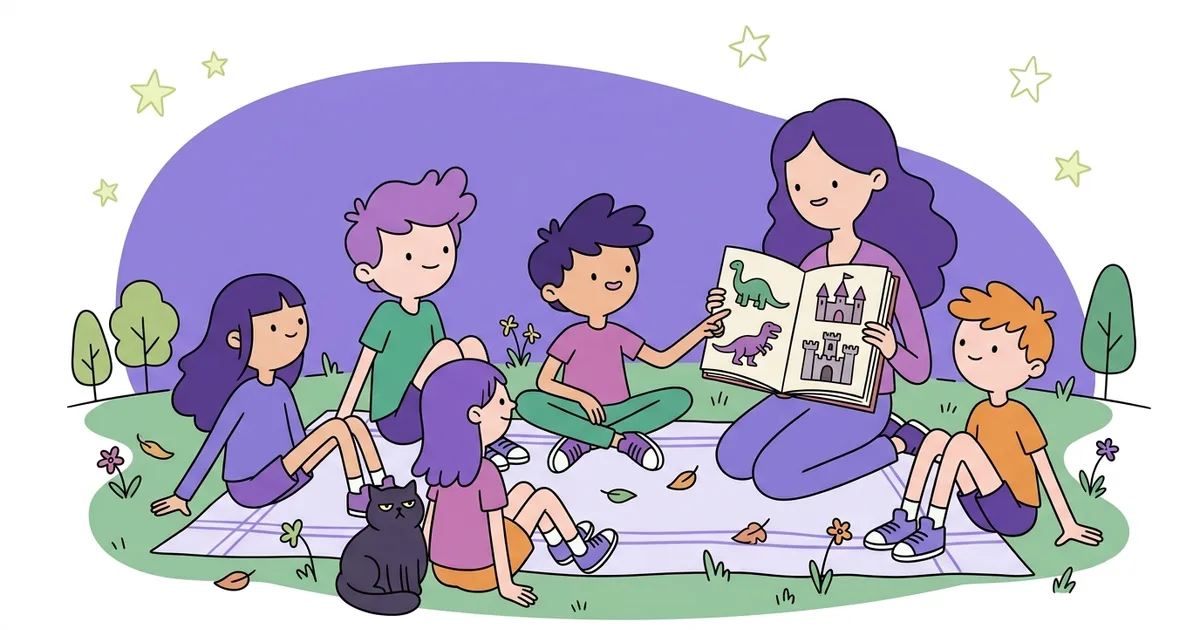 Teaching Kids the Past Tense with Fun Stories
