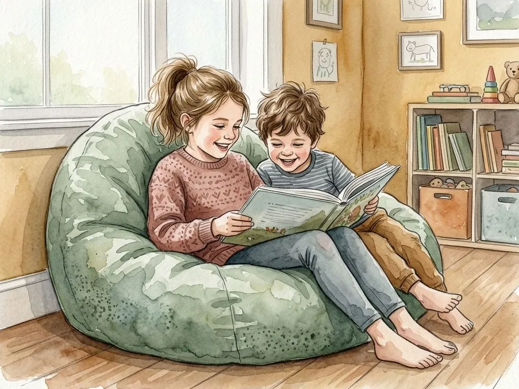 Cartoon illustration of какие английские звуки даются детям сложнее всего