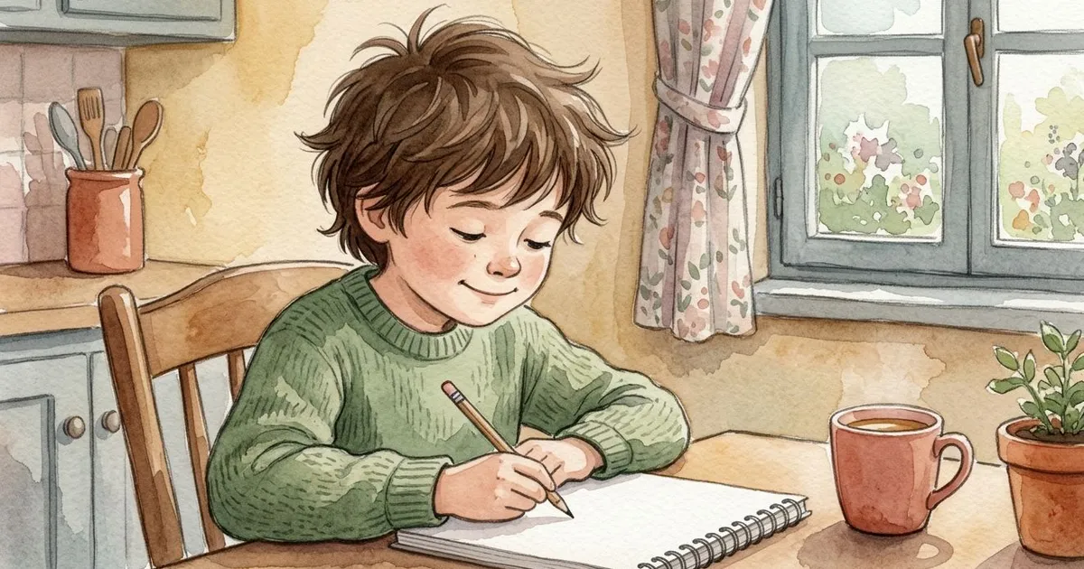 Cartoon illustration for глагол to be для детей — am, is, are