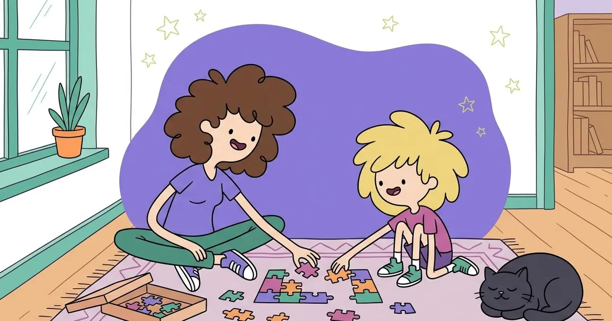 Niños tímidos hablar inglés