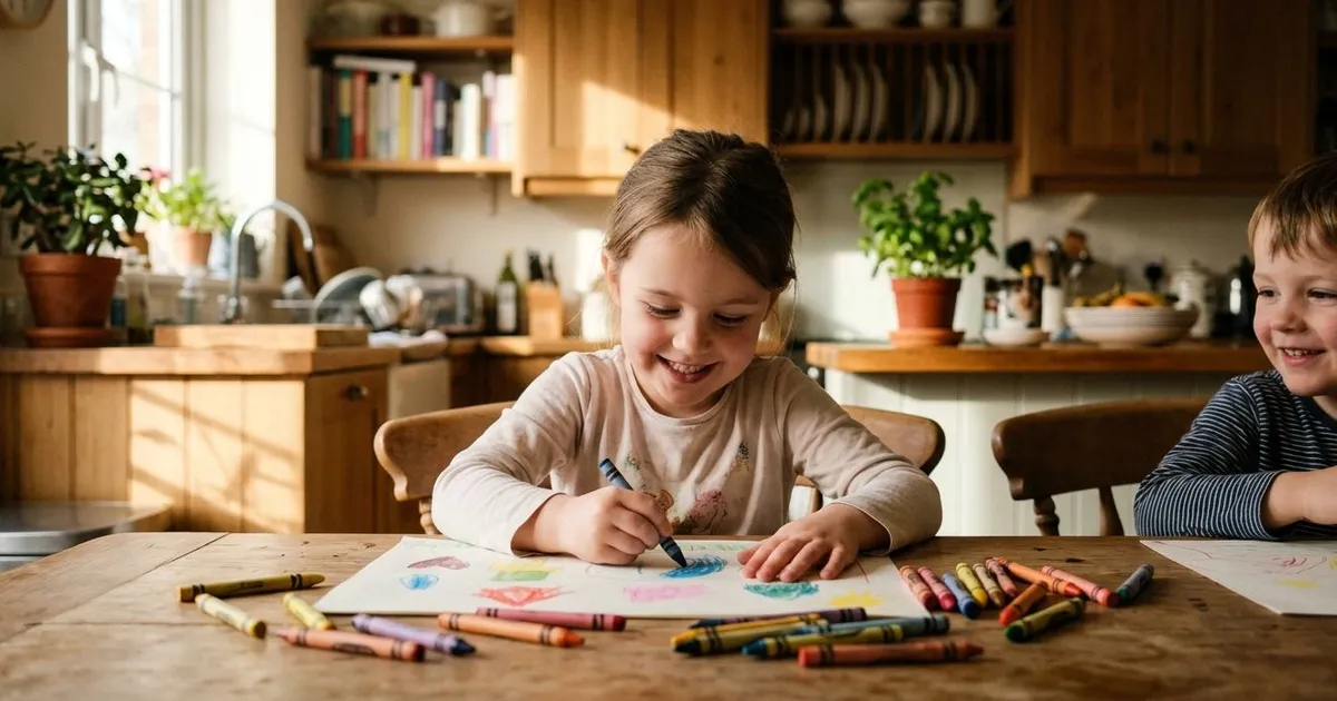 English Colour Worksheets for Kids