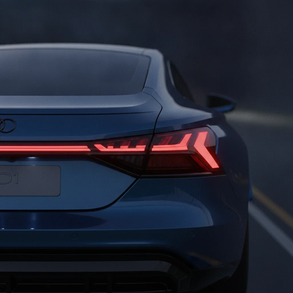 Audi e-tron GT Heckdetail, jetzt verkaufen bei Aampere