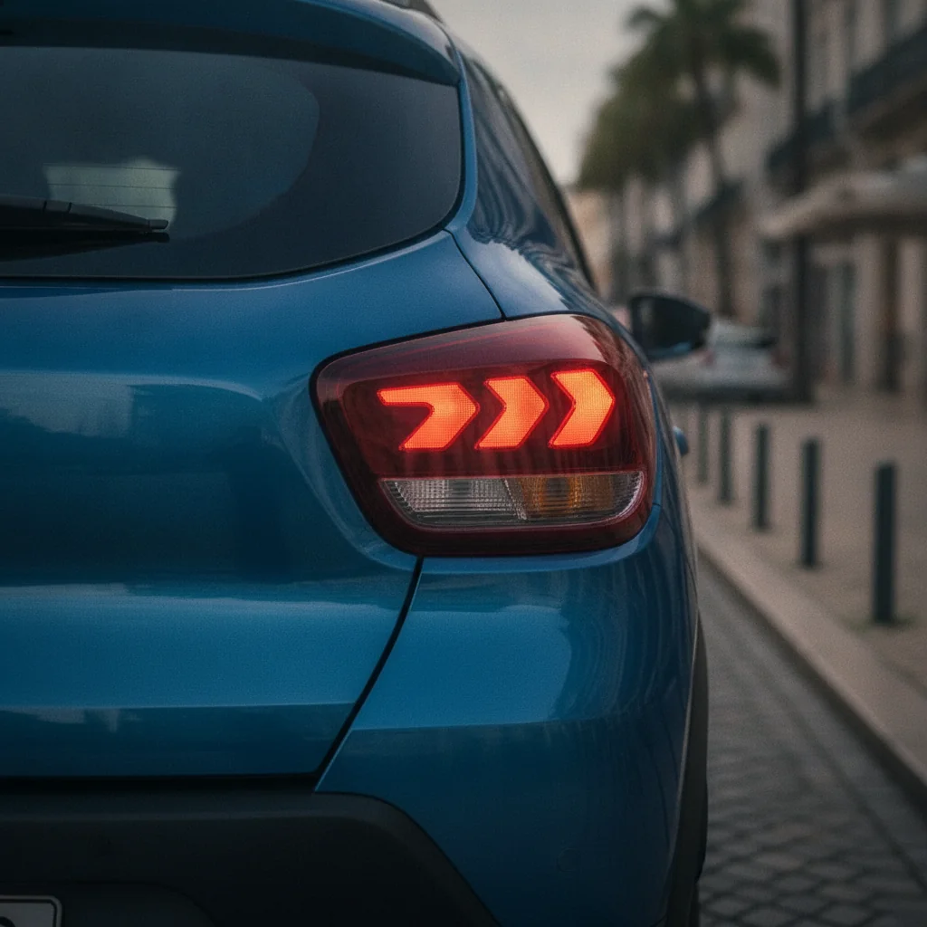 Dacia Spring Heckdetail, jetzt verkaufen bei Aampere