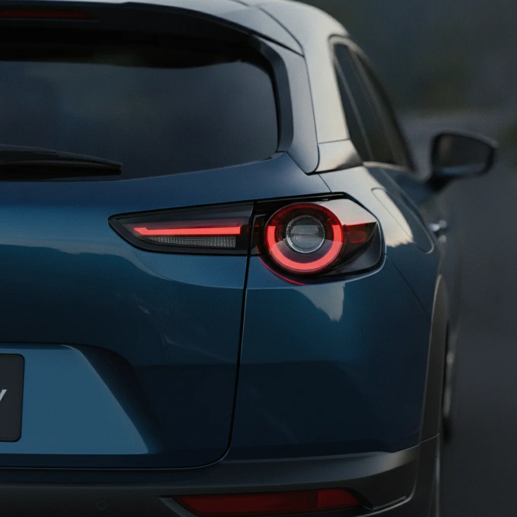 Mazda MX-30 Heckdetail, jetzt verkaufen bei Aampere