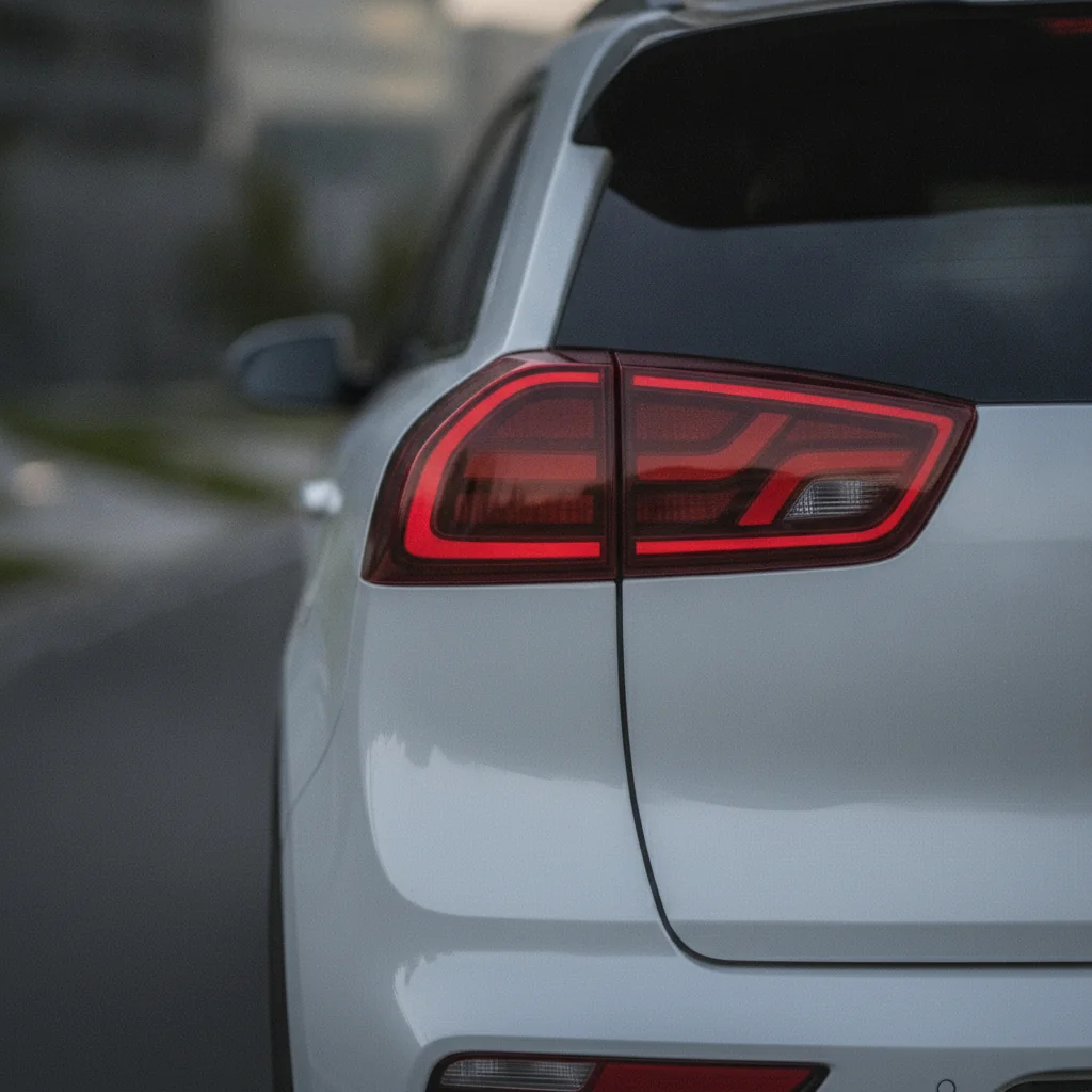 Kia e-Niro Heckdetail, jetzt verkaufen bei Aampere