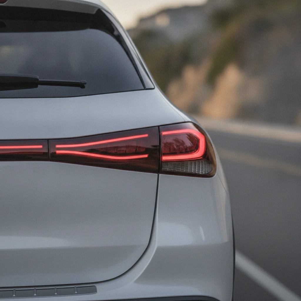 Mercedes-Benz EQA Heckdetail, jetzt verkaufen bei Aampere