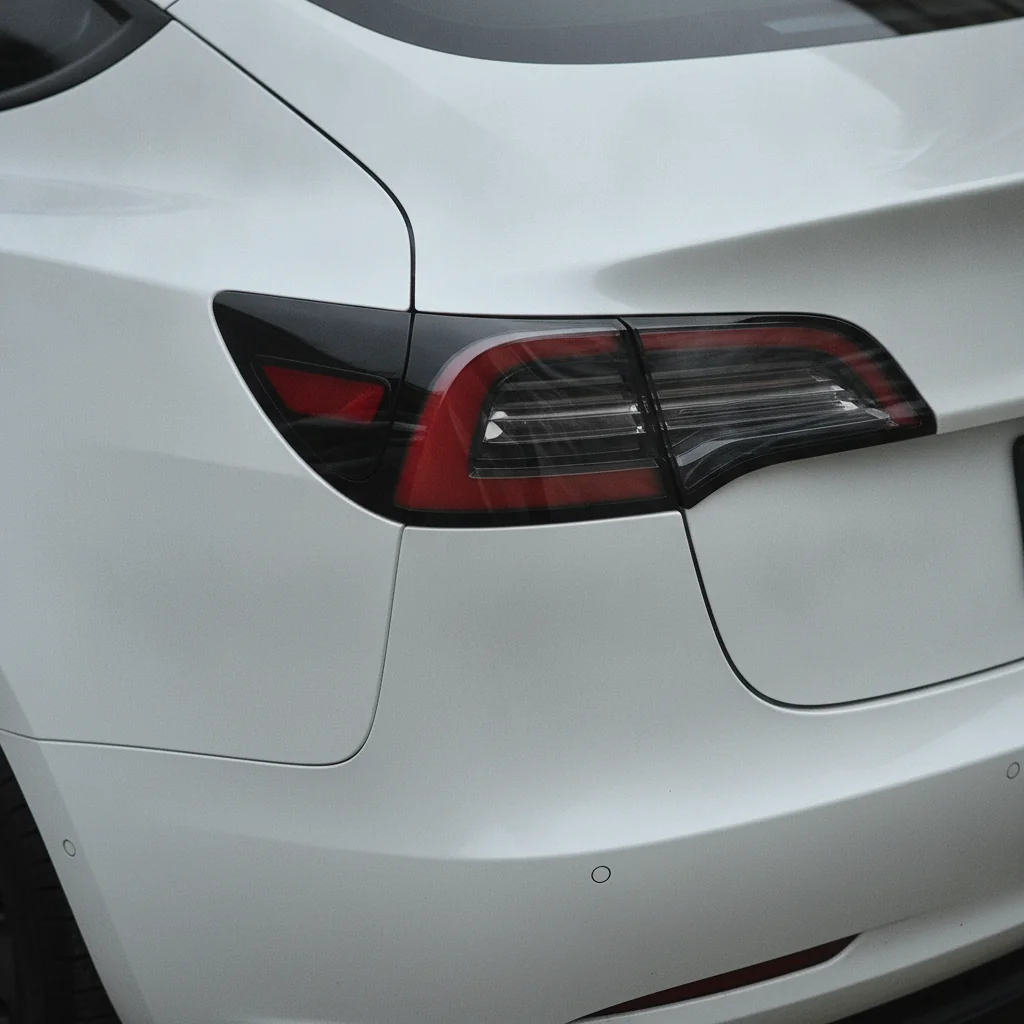 Tesla Model 3 Heckdetail, jetzt verkaufen bei Aampere