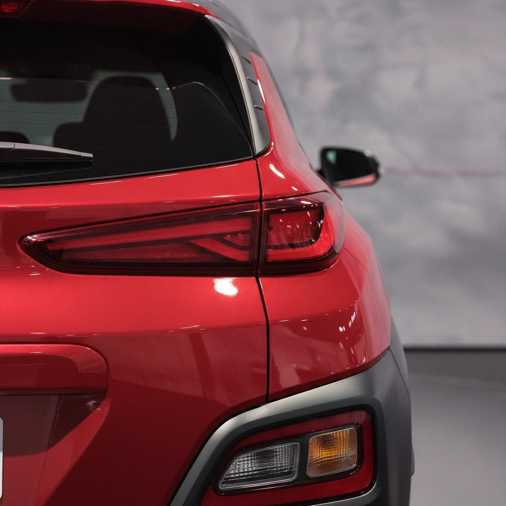 Hyundai Kona Heckdetail, jetzt verkaufen bei Aampere