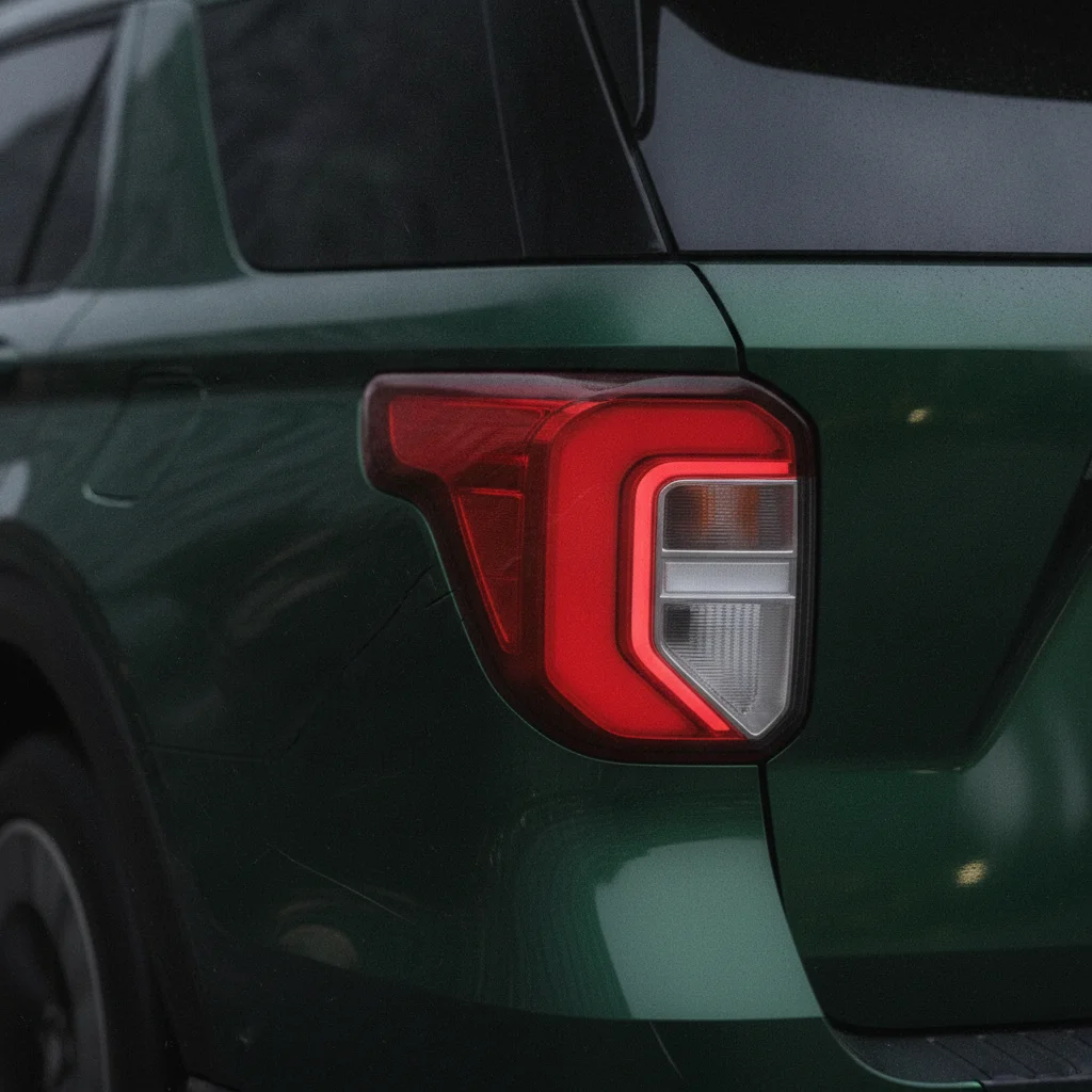Heckdetail Ford Explorer, Rücklicht-Nahaufnahme