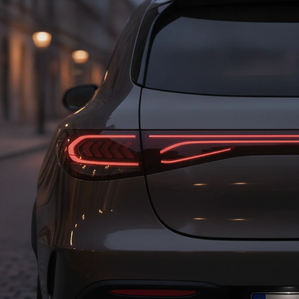 Mercedes-Benz EQE SUV Heckdetail