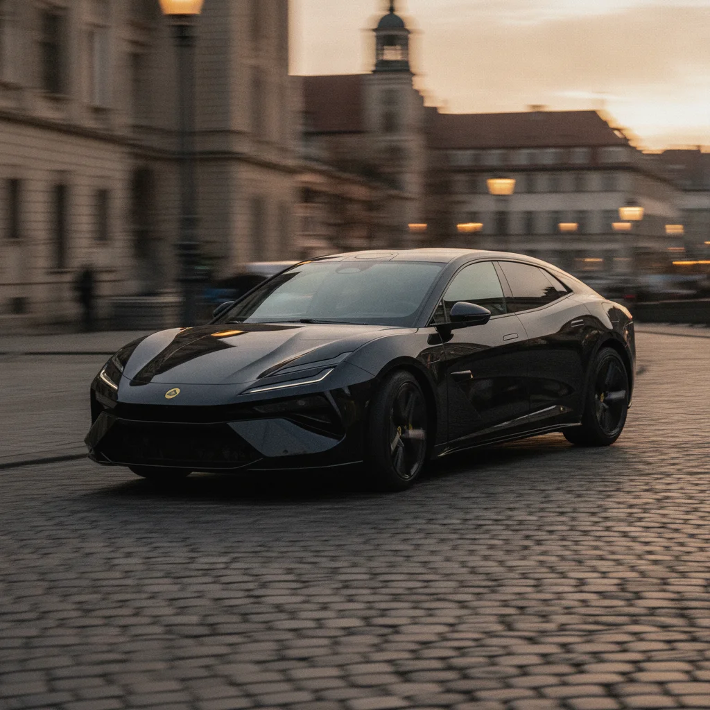 Lotus Emeya in Fahrt