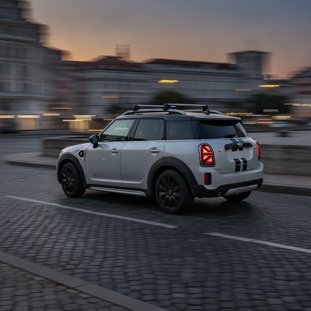 MINI Countryman E in Fahrt