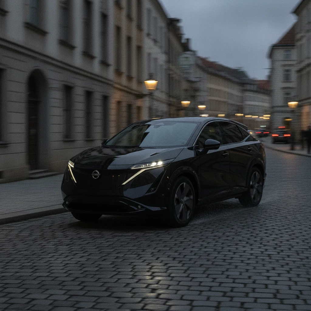 Nissan Ariya in Fahrt
