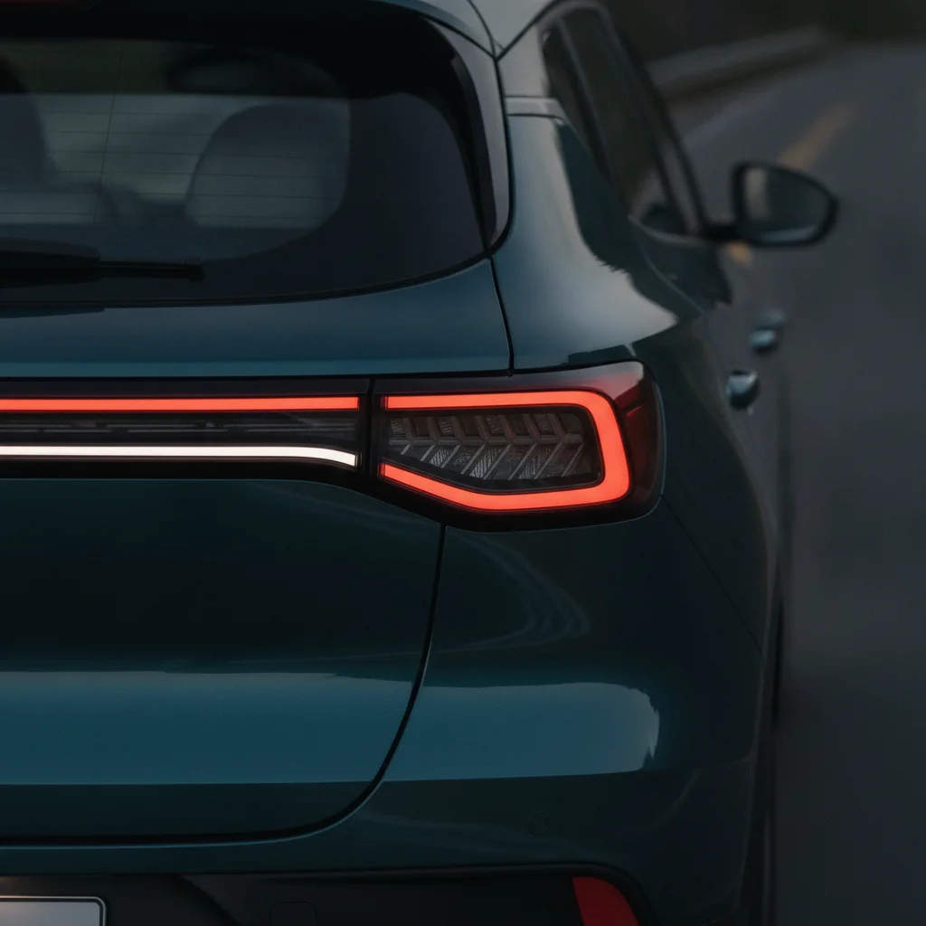 BYD Atto 3 Heckansicht im Detail, jetzt verkaufen bei Aampere